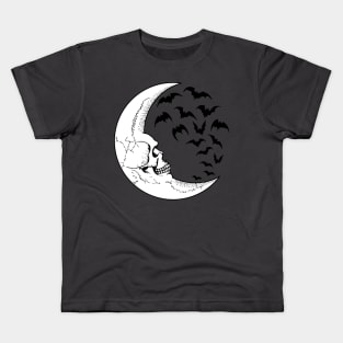 Halloween Moon Kids T-Shirt